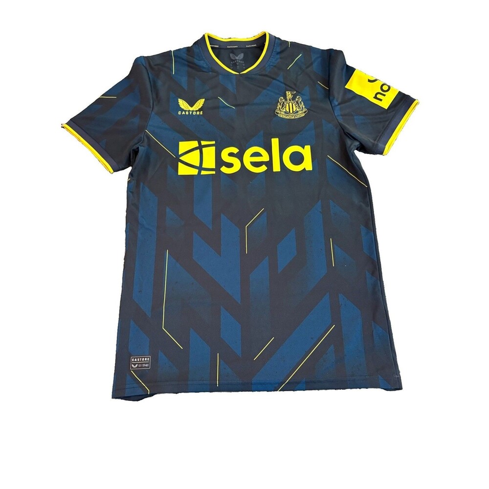 Castore 22-23 Newcastle United Away Shirt Isak #14 Soccer Jersey Mens Small NUFC